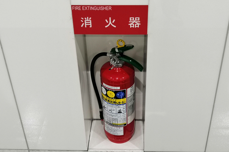 粉末消火設備設置